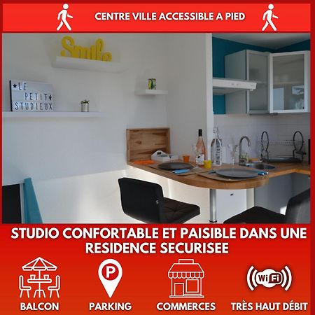 Le Petit Studieux - Parking - Animaux Acceptes - Centre Ville Accessible A Pied Albi Luaran gambar