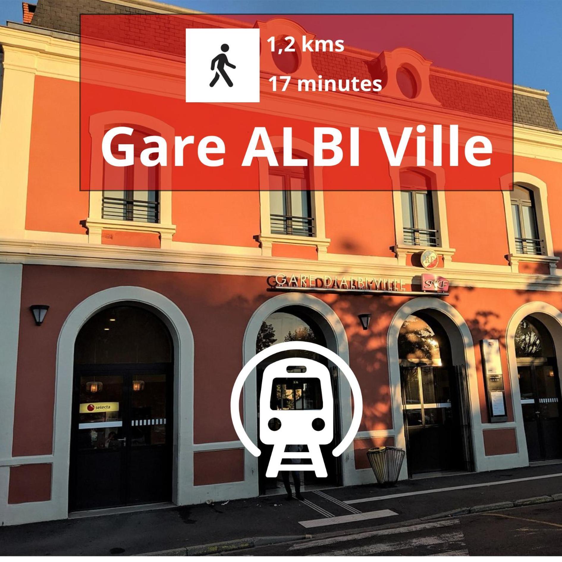 Le Petit Studieux - Parking - Animaux Acceptes - Centre Ville Accessible A Pied Albi Luaran gambar